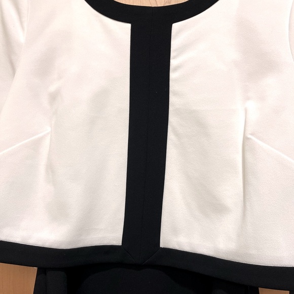 NWT Adrianna Papell Knit Crepe Jacket Dress Size 8 - Picture 5 of 8